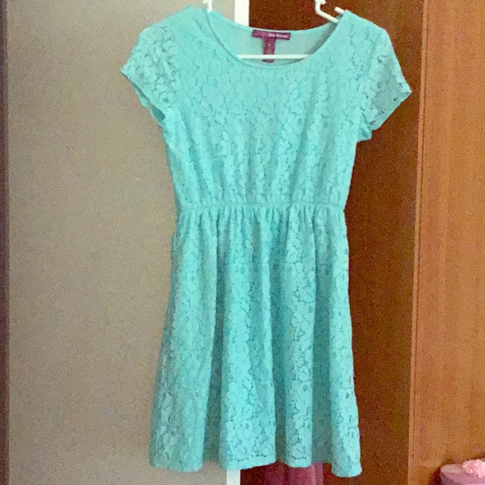 Blue Laced Dress